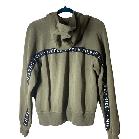 Nike Green Hooded Pullover Sweatshirt - M - Picture 3 of 5